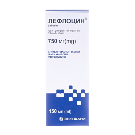 Лефлоцин розч.0,5% 150мл