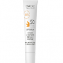BABE Sun Protection Сонцезахисний бальзам для губ з гіалуроновою к-ю SPF  50.  15 мл
