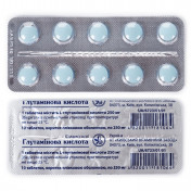 Глутаминовая кислота таблетки, 10 шт.