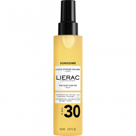 Lierac Sunissime шовковиста олія SPF 30,  150мл