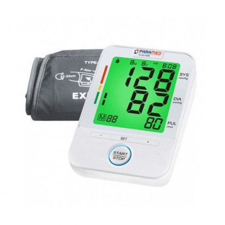 PARAMED Indicator тонометр для измерения артериального давления и частоты пульса автоматический