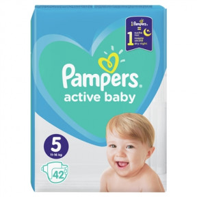 Памперс підгуз. Active Baby Junior (11-16 кг) Економ 42шт