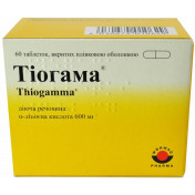 Тиогамма таблетки по 600, 60 шт.