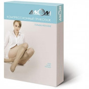 Гольфи антиварикозні компресійні,компрес.мм.рт.ст.ІІ(23-32), закр.мис.беж.р4