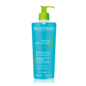 Гель Bioderma Sebium очищуючий для обличчя, для жирної та комбінованої шкіри, 500 мл