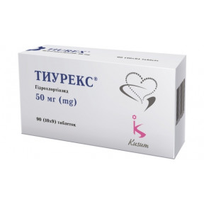 Тиурекс таблетки по 50 мг, 90 шт.