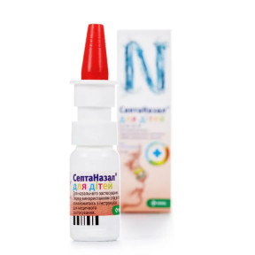 СептаНазал дитячий спрей для носу 0,5 мг/50 мг, 10 мл