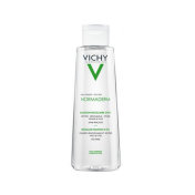 Мицеллярная вода Vichy 3в1 Normaderm для снятия макияжа и очищения жирной чувствительной кожи лица и глаз, 200 мл