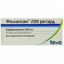 Финлепсин 200 ретард таблетки по 200 мг, 50 шт.