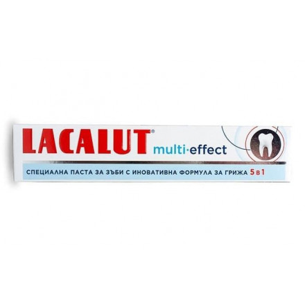 Зубная паста Lakalut Multi-Effekt 5в1 (Лакалут Мульти-Эффект 5в1), 75 мл