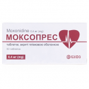 Моксопрес табл.в/пл.об.0.4 мг №30(10х3)