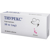Тиурекс таблетки по 50 мг, 30 шт.