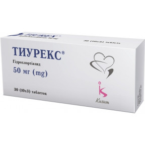 Тиурекс таблетки по 50 мг, 30 шт.