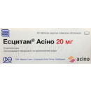 Есцитам Асіно таблетки від депресії по 20 мг, 60 шт.