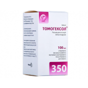 Томогексол розчин для ін'єкцій по 350 мг йоду/мл, 100 мл