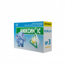 Аміксин IC таблетки по 0,06 г, 3 шт.