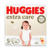 Підгузки Huggies Extra Care 5 (11-25кг) 28шт