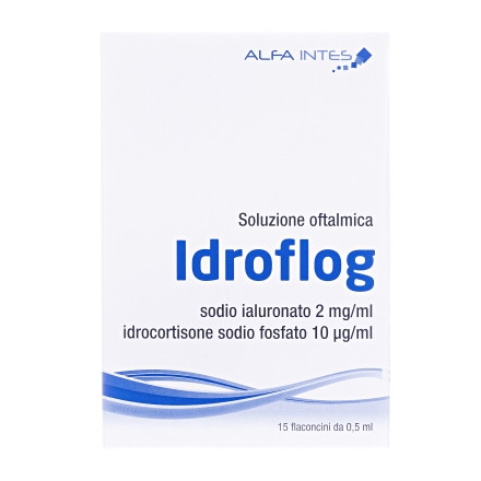 Ідрофлог (IDROFLOG) офтальмол.р-р 0.5мл фл. №15