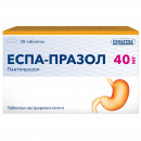 Еспа-празол таблетки гастрорезист. по 40 мг №28
