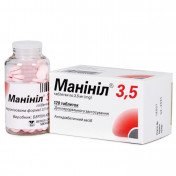 Манініл таблетки по 3,5 мг, 120 шт.