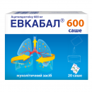 Евкабал 600 мг N20 порошок у саше для розчину