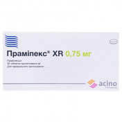 Праміпекс XR таблетки пролонгованої дії 0,75 мг №30
