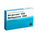 Метфогама таблетки по 1000 мг, 30 шт.