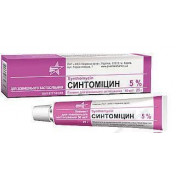 Синтомицин линимент для наружного применения по 50 мг/г, 25 г