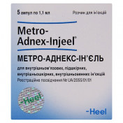 Метро-Аднекс-инъель раствор для инъекций, по 1,1 мл в ампулах, 5 шт.