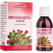 Красная щетка капли, 50 мл