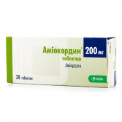 Аміокордин таблетки по 200 мг, 30 шт.