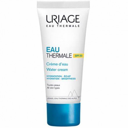 Крем Uriage Eau Thermale обогащенный, увлажняющий для лица, SPF 20, 40 мл