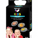 Пластир Milplast Kids after bite, для зменшення дискомфорту після укусів комах (20 шт): 0- 15мм