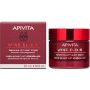 Крем-лифтинг ночной Apivita Wine Elixir для обновления кожи, 50 мл