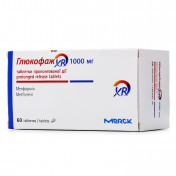 Глюкофаж XR таблетки 1000 мг №60