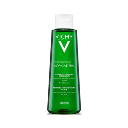 Тонік для обличчя Vichy Normaderm потрійної дії, звужує пори, 200 мл