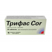 Трифас COR таблетки по 5 мг, 30 шт.