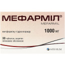 Мефармил таблетки по 1000 мг, 30 шт.