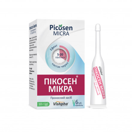 Пикосен Микра гель ректальный, по 10 г у тубах, 6 шт.