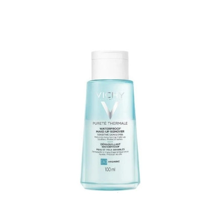 Средство для демакияжа глаз Vichy Purete Thermal, двухфазное, с защитой от выпадения ресниц, 100 мл