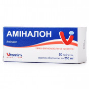 Аминалон таблетки 0.25 г №50