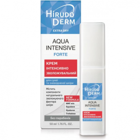 Hirudo Derm Aqua Intensive Forte інтенсивно зволожуючий крем, 50 мл
