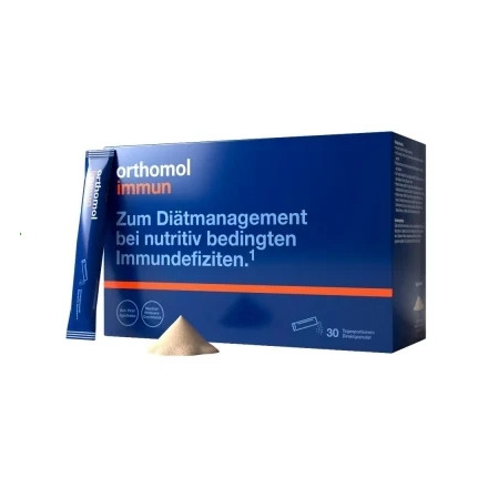 Ортомол Orthomol Immun Directgranulat Menthol-Малина/директ гранул/(відновл.імунної с-ми) 3 днів №30