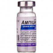 Ампіцилін порошок для розчину для ін'єкцій по 1 г, 1 шт.