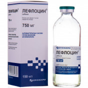 Лефлоцин розчин для інфузій 5 мг/мл, 150 мл