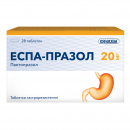 Эспа-Празол таблетки гастрорезистентные по 20 мг, 28 шт.