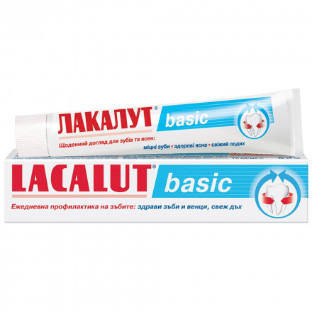 Зубная паста Lacalut (Лакалут) Базик, 75 мл