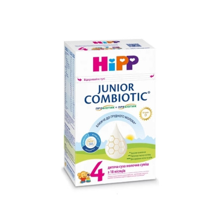 Хіпп дитяча суха мол.суміш Combiotic 4 Junior 500г картон