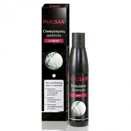 Стимул-шампунь Parusan для мужчин против выпадения волос, 200 мл