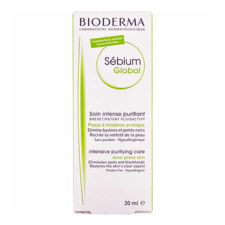 Крем Bioderma Sebium Global для проблемной кожи лица, 30 мл